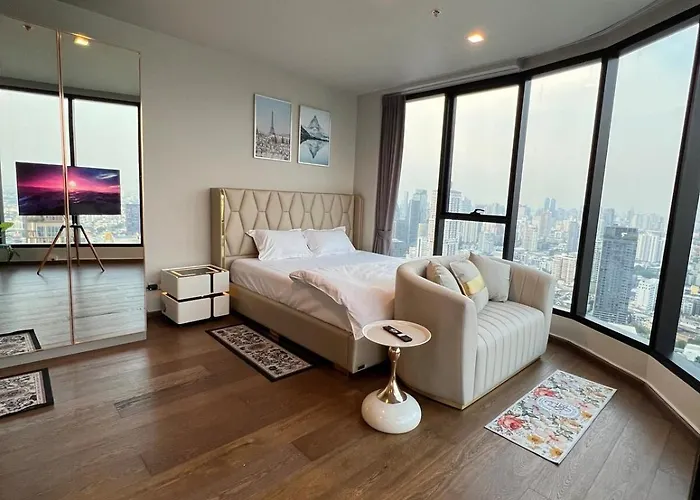 Apartment 43f Skyline View Bts Thonglor *