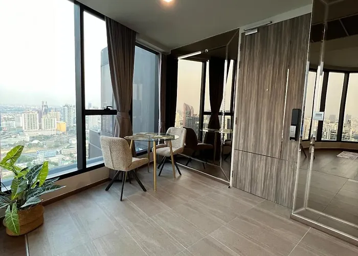 Apartment 43f Skyline View Bts Thonglor *
