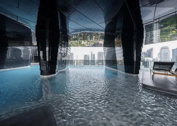 Apartment 43f Skyline View Bts Thonglor *