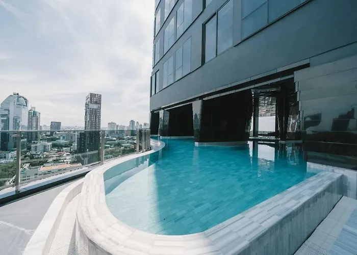 Apartment 43f Skyline View Bts Thonglor *